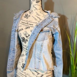 Denim Ripped Jean Jacket